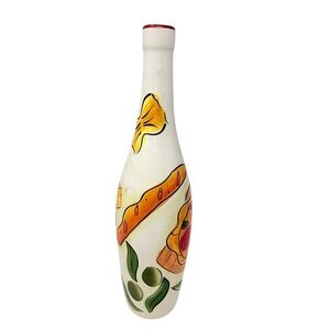 The Pampered Chef Hand Painted Oil Bottle‎